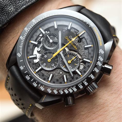 omega speedmaster dark side of the moonwatch replica|omega speedmaster lookalike.